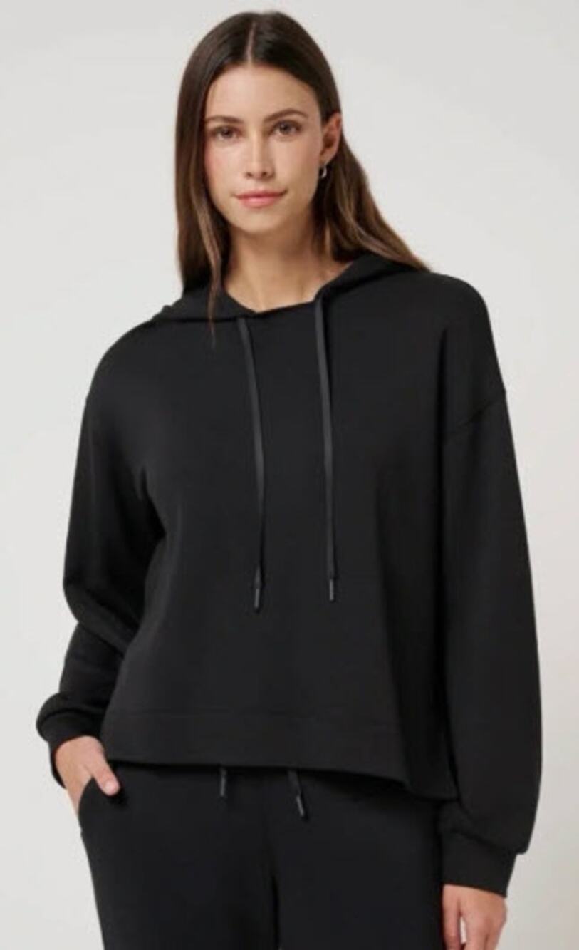 Travis Mathew Skyloft Soft Hoodie Black Size Large
